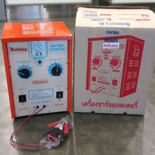 ตู้ชาร์ตแบต 30แอมป์ battery charger mikata