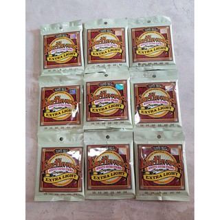 สายกีตาร์โปร่ง Ernie Ball Earthwood เบอร์10 +