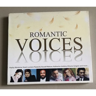 ซีดีเพลง ของแท้ ลิขสิทธิ์ มือ 2 ฟังเอง สภาพดี...ราคา 250 บาท อัลบั้มรวมฮิต “Romantic Voices”(2CD)