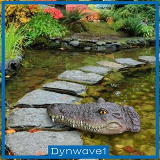 [dynwave1] หัวจระเข้ลอยน้ํา สําหรับตกแต่งสวน