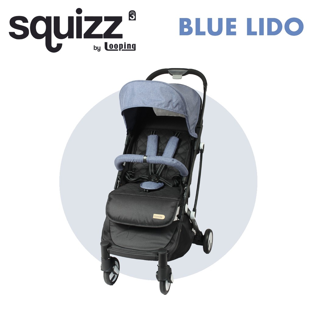 รถเข็นเด็ก Looping Squizz 3 สี Blue Lido