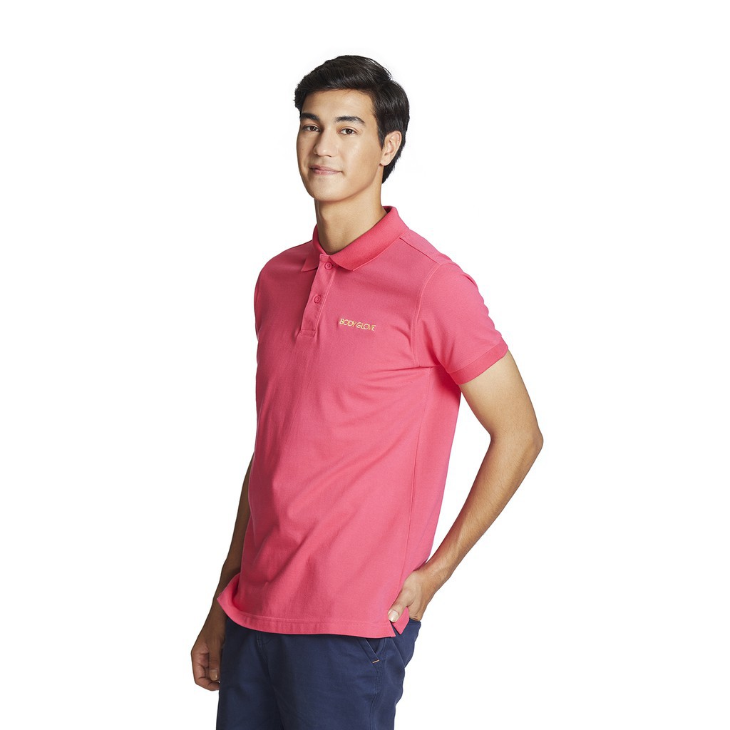 BODY GLOVE Basic Series Men Polo เสื้อโปโล ผู้ชาย รุ่น Basic สี Pink
