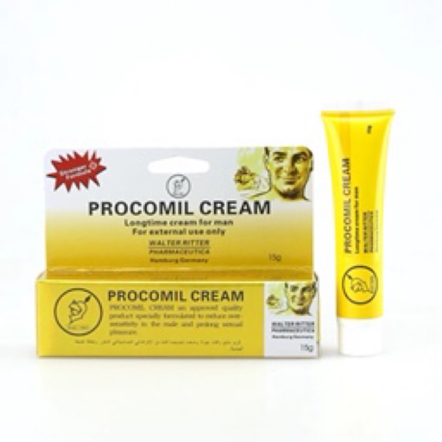 Procomil  Cream 15 กรัม ครีม Men DELAY 60 นาที ชะลอการหลั่งเร็ว เพิ่มความมันใจให้ท่านชาย