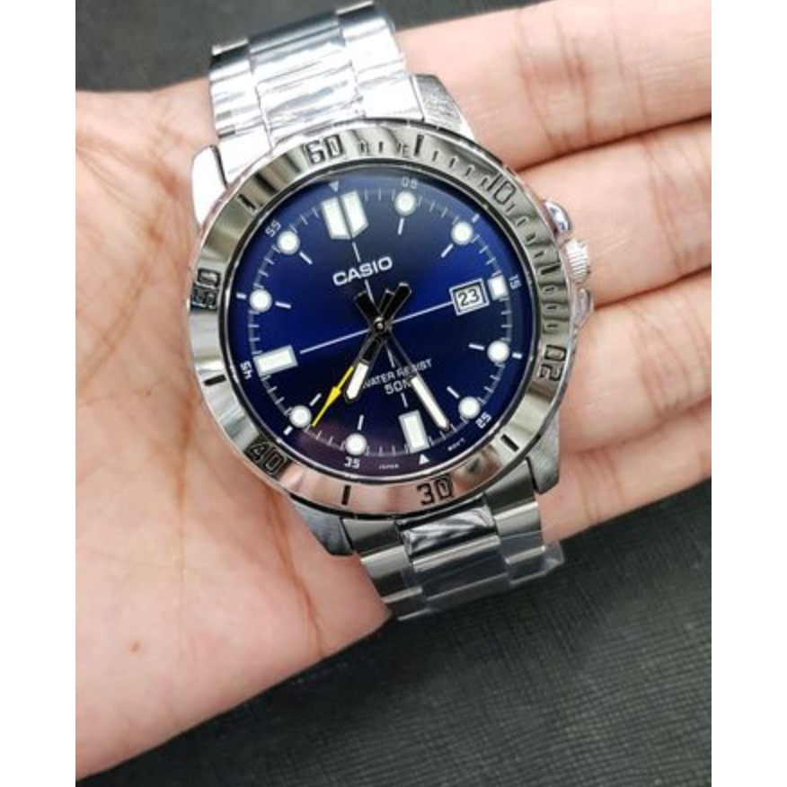 Casio ของแท้ประกันศูนย์ นาฬิกาผู้ชาย รุ่น MTP-VD01D MTP-VD01 / Smile168 ขายของแท้ ประกันcmg/C-Thong