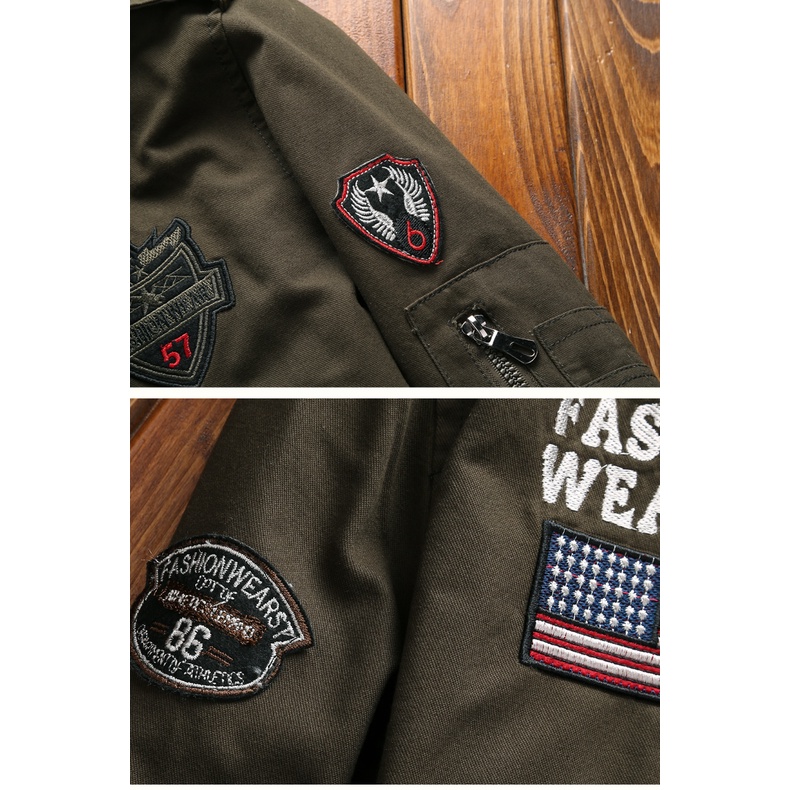 PLOVER แจ็คเก็ตสำหรับผู้ชาย WAT SWAT รบแจ็คเก็ตบวกขนาดผู้ชาย - รูปที่ 7