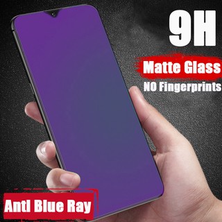 For Samsung Galaxy A31 A11 A21S A10 A20 A30 A50 A70 A80 A10S A20S A30S A50S M31 A51 A71 Note 10 Lite J4 Plus A7 2018 ฟิล์มกระจกแบบด้าน ป้องกันแสงสีฟ้าฟิล์ม กันรอยหน้าจอกระจกนิรภัย