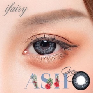 Kitty Kawaii รุ่น Miranda (Ash) Gray Brown คอนแทคเลนส์ บิ๊กอาย สีเทา สีน้ำตาล Contact Lens Bigeyes