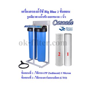 เครื่องกรองน้ำใช้ Big Blue 2 ขั้นตอน Cascade (รวมค่าขนส่ง NIM EXPRESS)