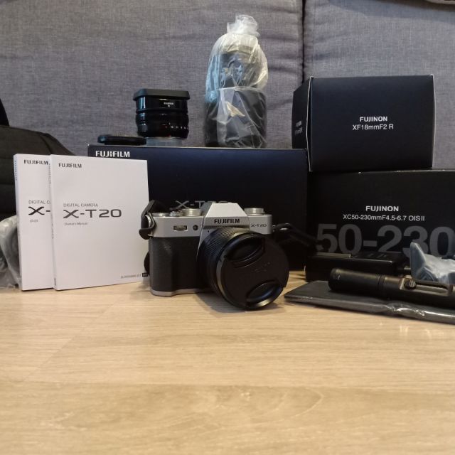 ขออนุญาตขายกล้อง Fujifilm X-T20 (สี silver) + kit XC16-50mmF3.5-5.6 OIS II