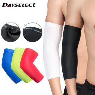 Dayselect ปลอกแขน ยืดหยุ่น ให้ความอบอุ่น สําหรับเล่นกีฬาฟุตบอล วอลเลย์บอล 1 ชิ้น