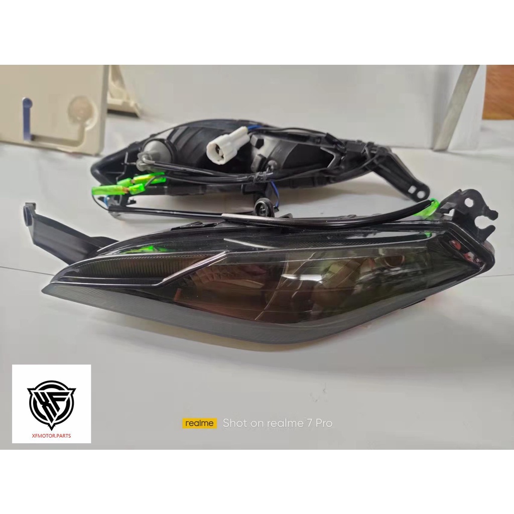 YAMAHA LC135 ใหม่ V4/V5/V6/V7 โคมไฟหน้าป้าย L/R(KIRI KANAN) ชุด GOOD QUANLITY CLEAR/TINTED