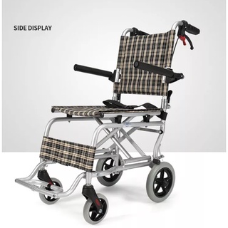 รถเข็นผู้ป่วย รถเข็นคนชรา รถเข็นผู้พิการWheelchairวิลแชร์ อลูมิเนียม รุ่น 9003