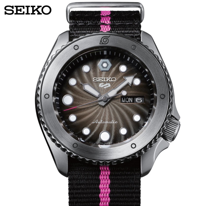 นาฬิกาข้อมือ SEIKO 5 Sports x Naruto & Boruto Limited Edition Automatic Men's Watch (ขนาด 42.5 มม. ส