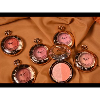 HF4006 99รับประกันของแท้** บลัชออนเข็มทิศ เนื้อฝุ่น ซิวันนา Sivanna Glamour Time Blusher โปรฯ 4 ท่านแรก