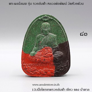 No.83 พระผงนั่งเมฆ รวยล้นฟ้า หลวงพ่อพัฒน์ วัดห้วยด้วน จ.นครสวรรค์