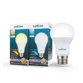 LEKISE หลอดไฟ LED BULB A60 DIM แบบหรี่แสงได้ 12w วอร์มไวท์/เดย์ไลท์ |ชิ้น| TTR Store