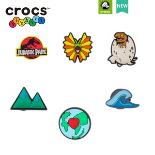 Crocs/jibbitz chaims CROSS กระดุม Jurassic World อุปกรณ์เสริม สําหรับตกแต่งรองเท้า