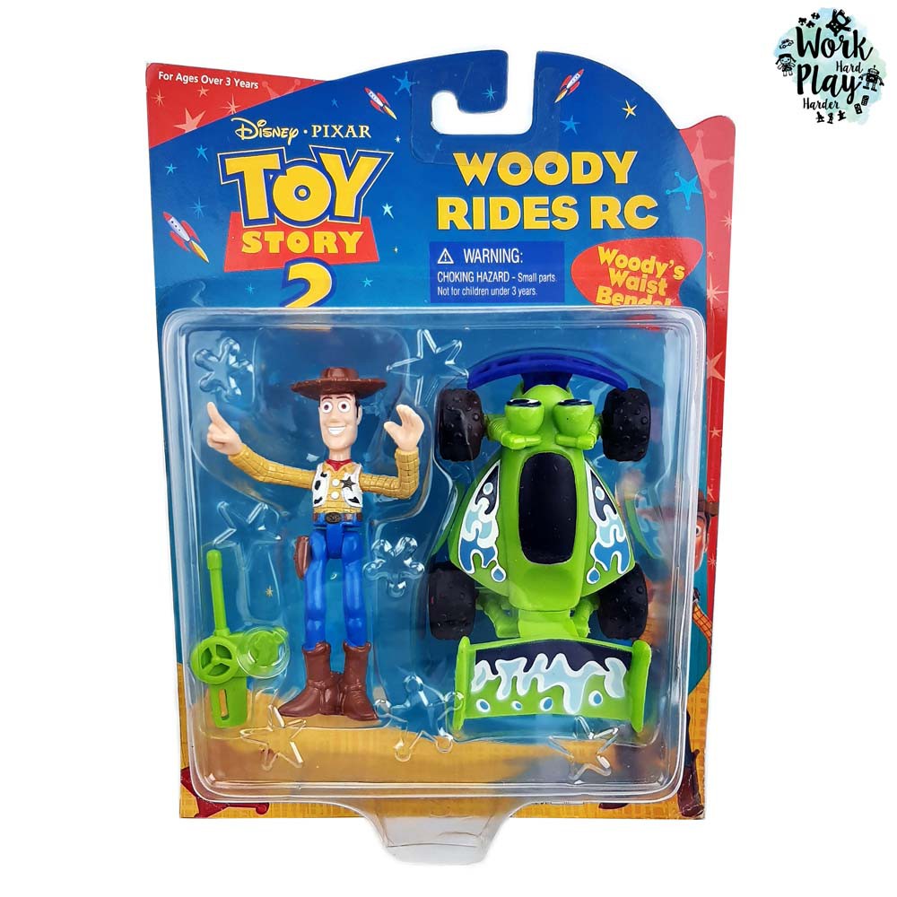 Disney PIXAR Toy Story 2 Woody Rides RC Figure Pack ดิสนีย์ พิกซ่า ทอย สตอรี่ 2 วู้ดดี้ ไรด์ส อาร์ซี