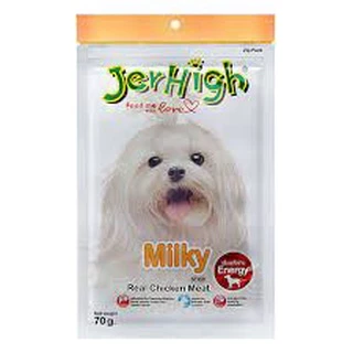 Jerhigh Stick 50-60 g Duo Stick1ซอง ✅🥳มีทุกรสชาติ ขนมสุนัขแท่งเจอร์ไฮ(สั่ง100บาทขึ้นไป)