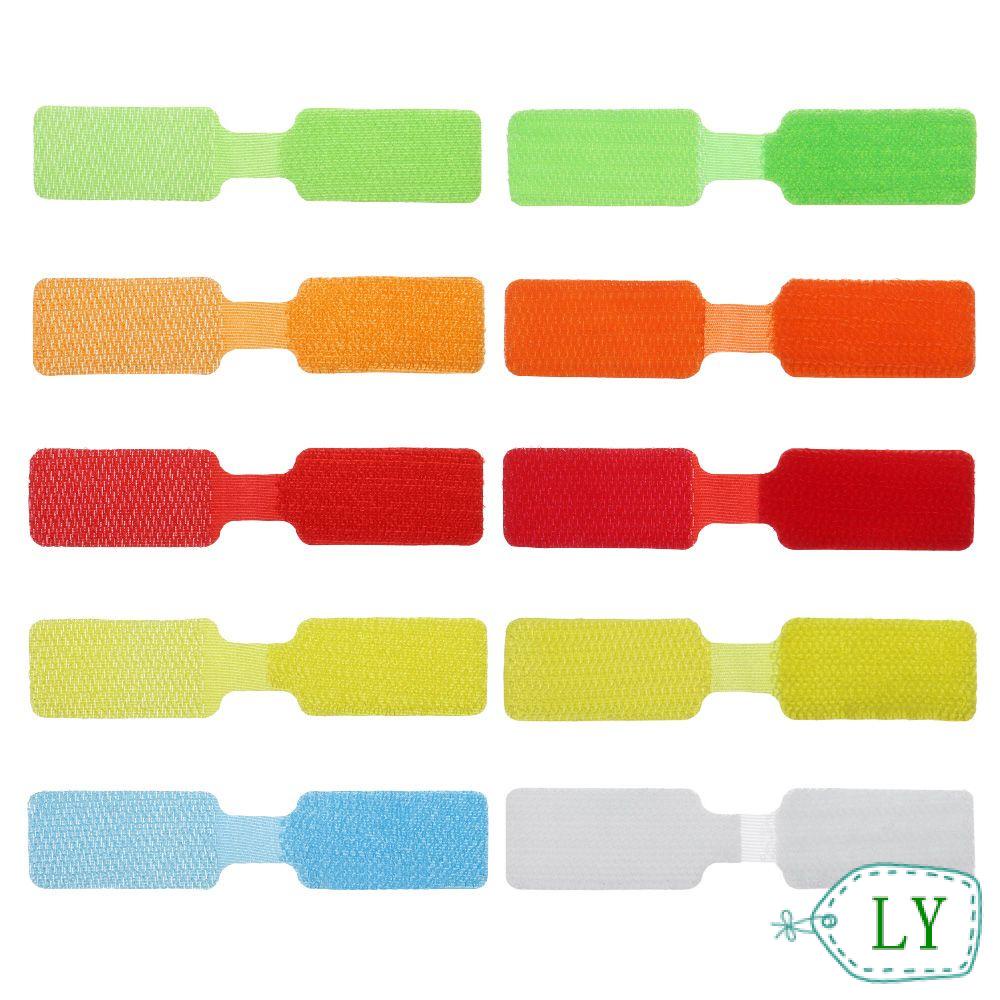 LY 5Pcs Colorful Nylon Cable Labels Cord Protector Electrical Cables ...