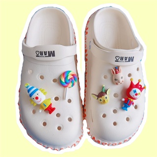 Hello Kitty Kuromi Jibitz ชุดอุปกรณ์เสริม สําหรับตกแต่งรองเท้า Croc Jibitz