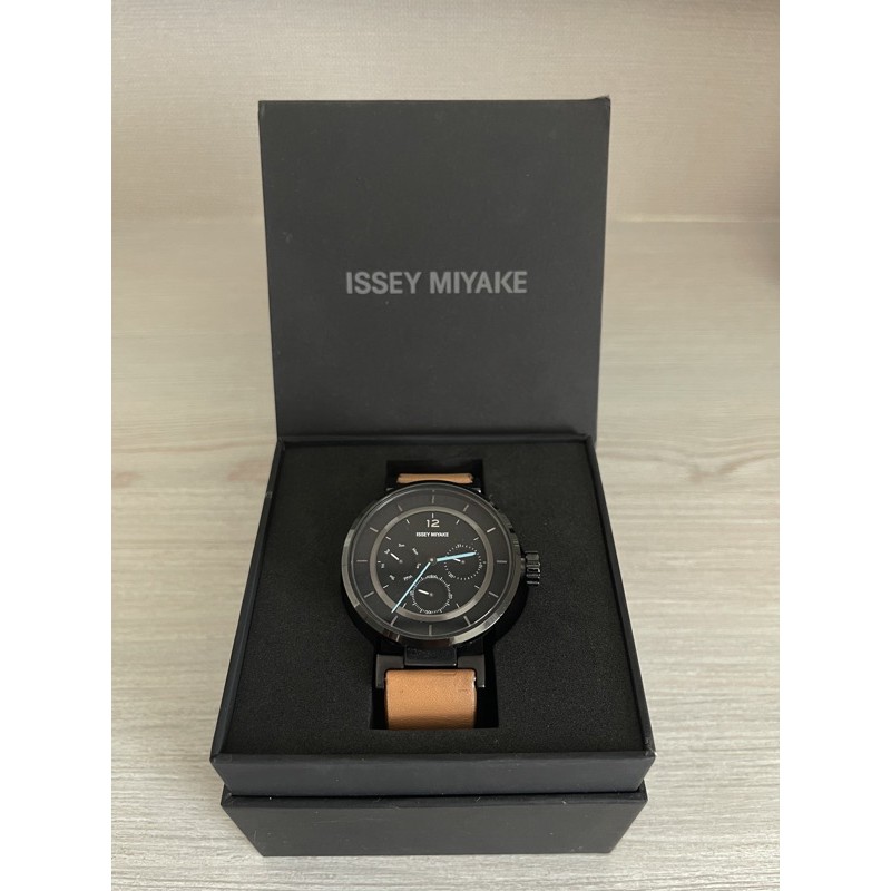 นาฬิกา Issey Miyake SILAAB04Y W Mini หญิง สายหนัง (ส่งฟรี)