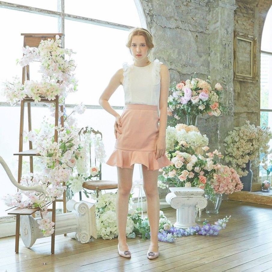 PaR - Ruffle Pink Skirt - parcloset - ThaiPick