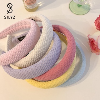 Silyz ที่คาดผมปีกกว้าง สีแคนดี้ ที่คาดผมหัวกะโหลกสูง สําหรับผู้หญิง เข้ากับทุกการแต่งกาย