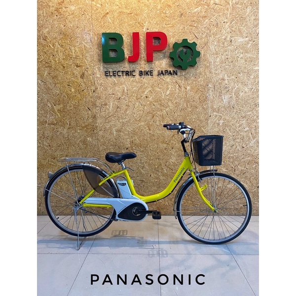 จักรยานแม่บ้านไฟฟ้าญี่ปุ่น ยี่ห้อ Panasonic ปั่นและบิดได้