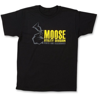 เสื้อยืดผ้าฝ้ายพิมพ์ลายขายดี ใหม่ เสื้อยืดแฟชั่น แขนสั้น พิมพ์ลาย MOOSE S18 แฟชั่นฤดูร้อน