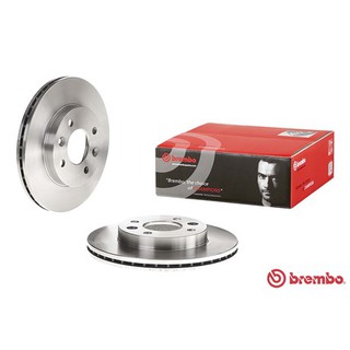 จานเบรคหน้า RENAULT R9 R11 1984- R19 R21 1988- CLIO 1990- 09 3148 14 BREMBO