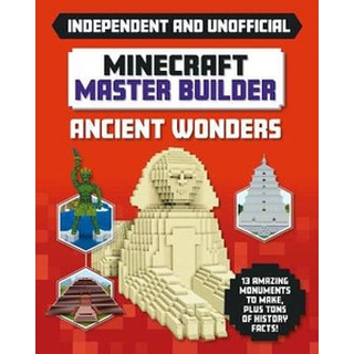 (NEW) หนังสือภาษาอังกฤษ MINECRAFT MASTER BUILDER: ANCIENT WONDERS