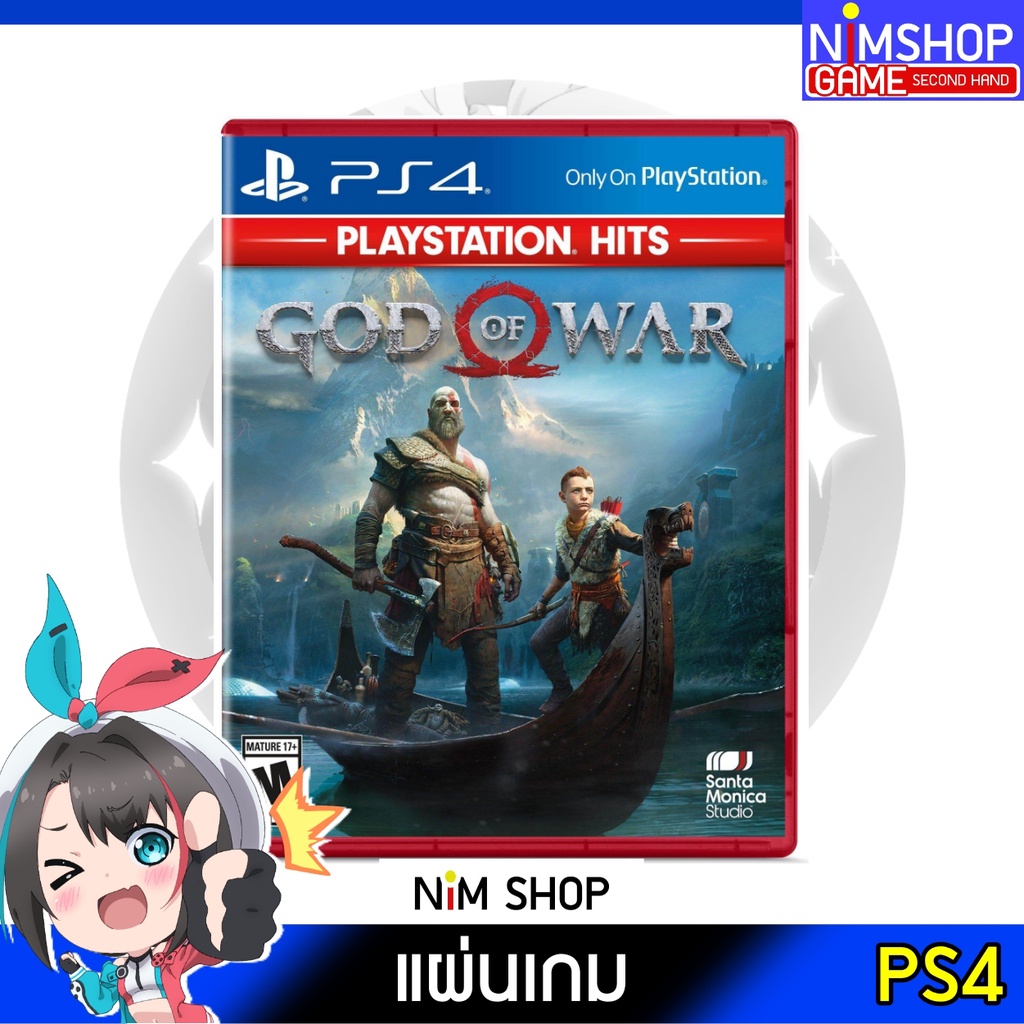 (มือ2) PS4 : God of War แผ่นเกม มือสอง สภาพดี