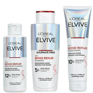 พร้อมส่ง ของแท้ L’Oreal Paris Elvive Bond Repair/Color Protect Bundle For Damaged Hair (Various Formula)