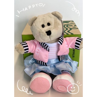 Starbucks​ bearista, cherry​ Blossom​ 2018​ ของแท้​ ของใหม่​มือหนึ่ง​ จากร้านสตาร์บัคส์