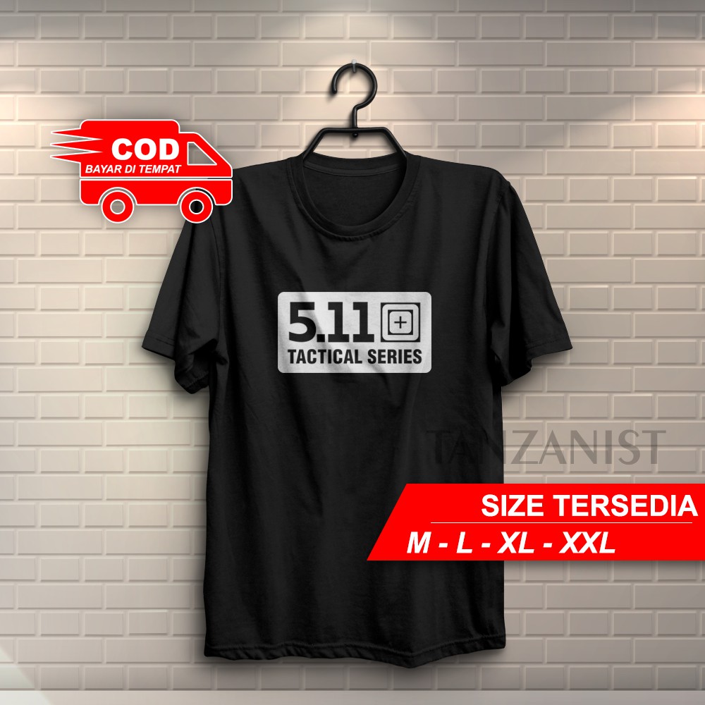 DAOS 5.11 TACTICAL SERIES COTTON COMBED 30S BAJU TSHIRT