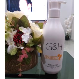 โลชั่นบำรุงผิว G&amp;H nourich+ Body Lotion 400 ml