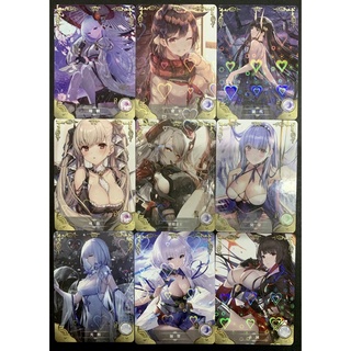 พิมพ์หมด!! ️ใหม่ พร้อมส่ง!! ️การ์ดเก็บสะสม 5M02 R Card 1.0 Azur Lane Azur Lane Goddess Story 5M02 (Kaga, Akagi, Shining, Xianghe, Atago, Fear, Daido, Raffia, Prince Organ)