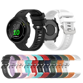 สายนาฬิกาข้อมือ 20 มม. แบบเปลี่ยน สําหรับ Garmin Forerunner 158 55 245 245M Vivomove HR