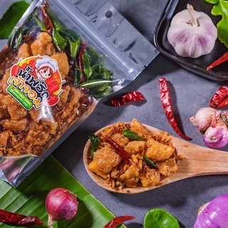 น้ำพริกกากหมู l เจ้าจอม 🔥สินค้าขายดี กากหมูชิ้นใหญ่