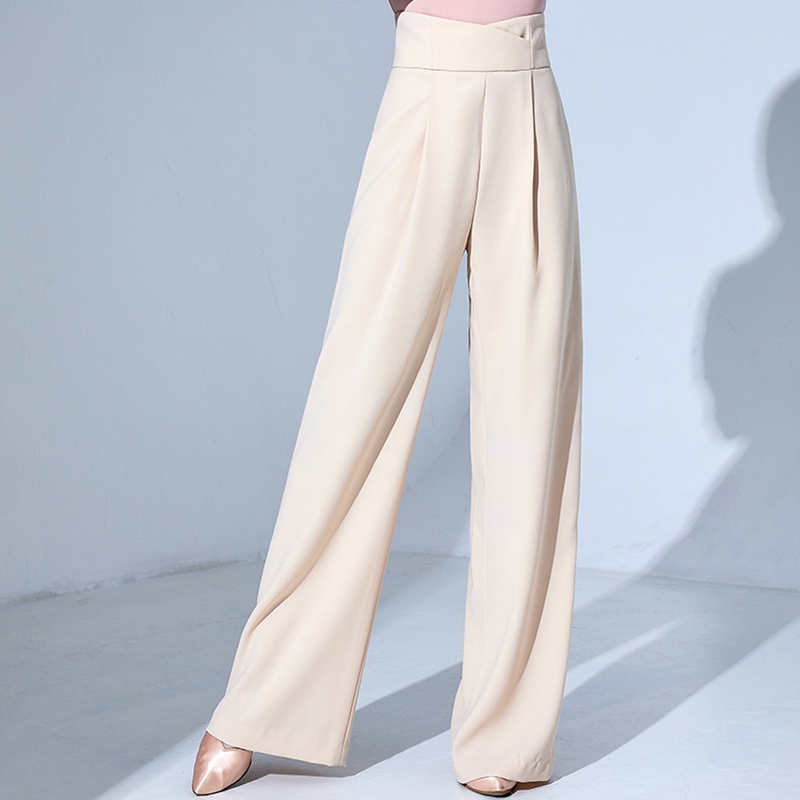 เสื้อผ้าผู้หญิง Latin Dance Pants Practice Wear Ballroom Dancing