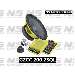 ลำโพงแยกชิ้น GROUND ZERO 8นิ้ว GZCC 200.2SQL 200 mm / 8″ 2-way component speaker system