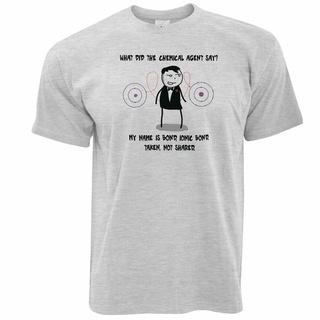 [100% Cotton] Gildan เสื้อยืดผ้าฝ้าย 100% พิมพ์ลาย Science my name is Bond Ionic Nerd ฮาโลวีน สําหรับผู้ชาย
