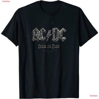 AC/DC - Rock Or Bust T-Shirt เอซี/ดีซี ​วงร็อค เสื้อยืดพิมลาย เสื้อผู้ชาย เสื้อผู้หญิง แนวสตรีท เสื้อยืดสไตล์เกาหลี