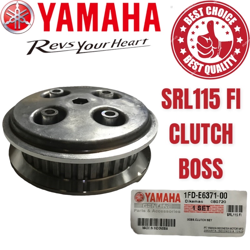 YAMAHA SRL115 FI SRL115FI จานความดัน LAGENDA 115 FUEL INJECTION PLATE CLUTCH BOSS