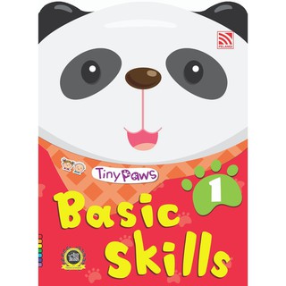 หนังสือเรียนเตรียมอนุบาล Tiny Paws Basic Skills Book 1 Pelangithai