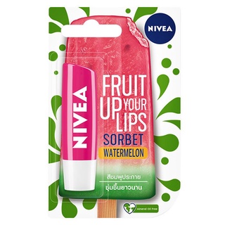 นีเวีย ลิป  วอเตอร์เมลอน ชายน์ 4.8 ก. Nivea Lip Watermelon Shine 4.8 g. (ขายส่งถูกที่สุด)