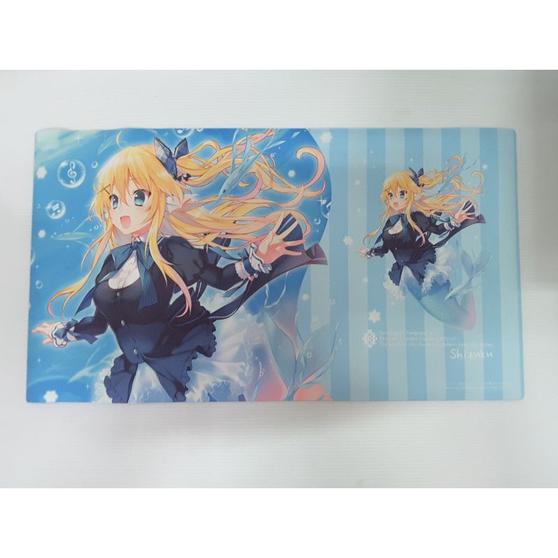 Cardfight Vanguard G Triangle Summer Festival Shizuku Rubber Playmat