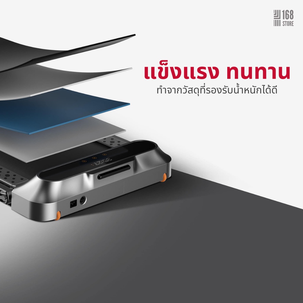[รับประกันศูนย์ไทย] Xiaomi Kingsmith Walking Pad R1 Pro/ R2 ลู่เดิน ลู่วิ่งไฟฟ้าพับเก็บได้ Walkingpad ลู่วิ่งออกกำลังกาย รูปที่ 3