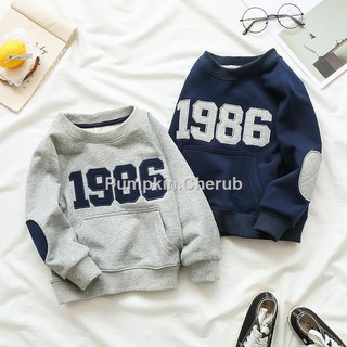 เสื้อสเวตเตอร์เด็กผู้ชายฤดูใบไม้ร่วงใหม่